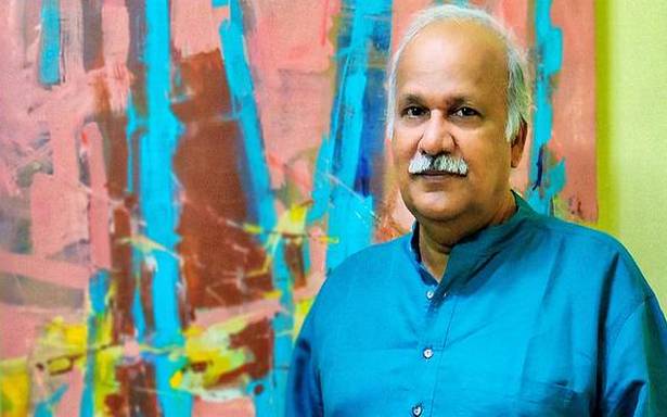 Murali Sivaramakrishnan goes on “an inward journey” with his paintings