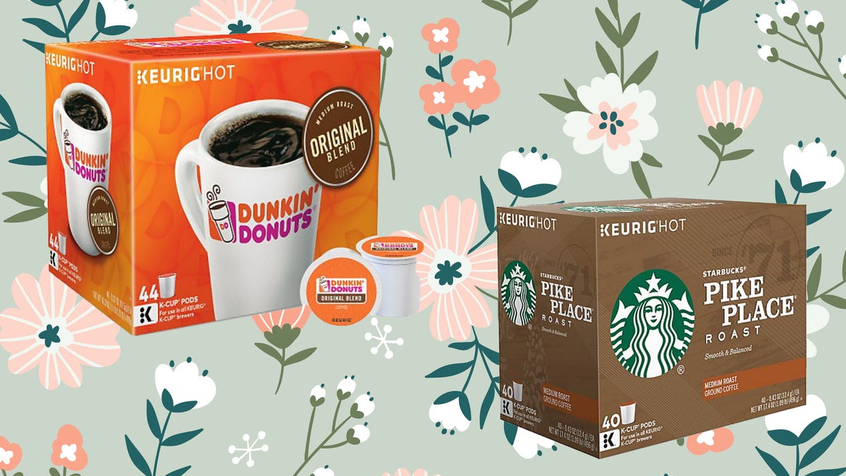 You can get tons of K-Cups from Dunkin,' Starbucks and more at a mega-discount