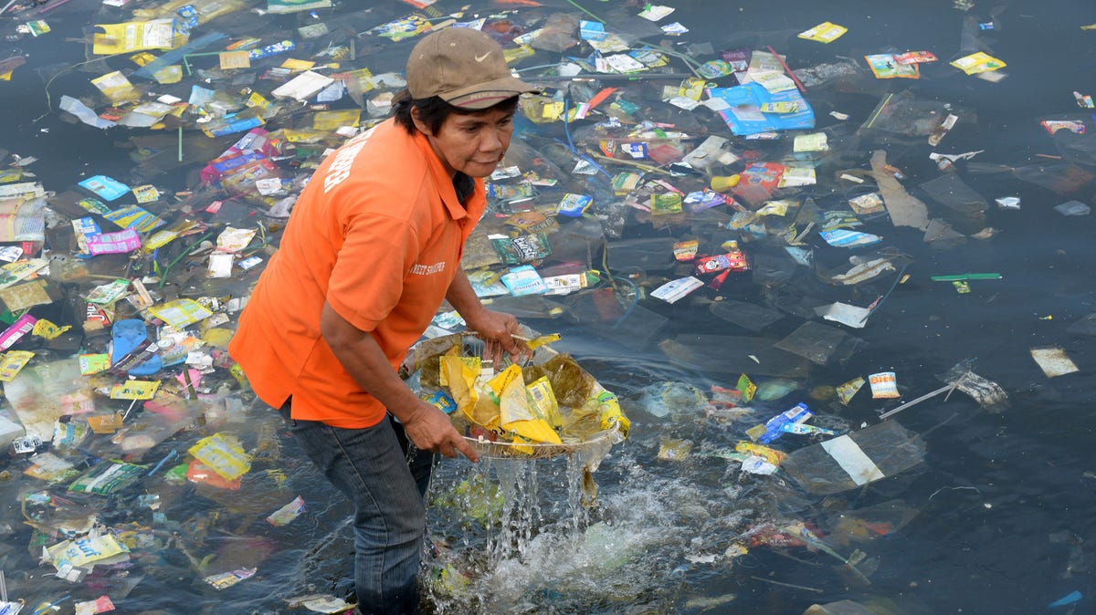 Plastic bags, forks and containers are everywhere during the pandemic, increasing pollution