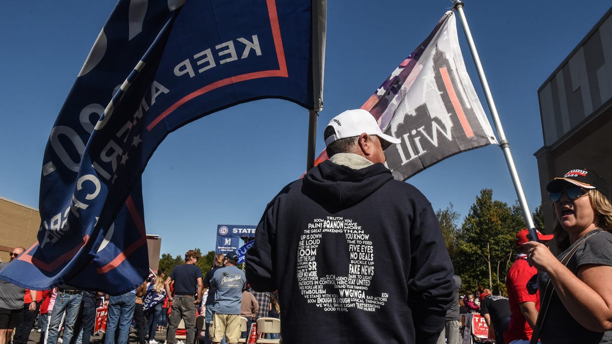 Were voters manipulated by QAnon a force behind Trump's 'red wave' in 2020 election?