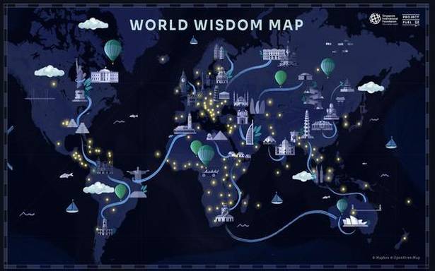 A map of life lessons from across 195 countries
