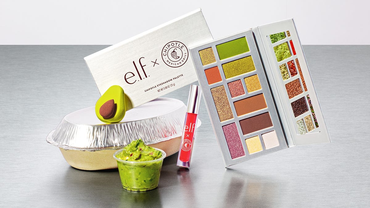 Chipotle is launching a makeup collection inspired by ingredients like guacamole, salsa