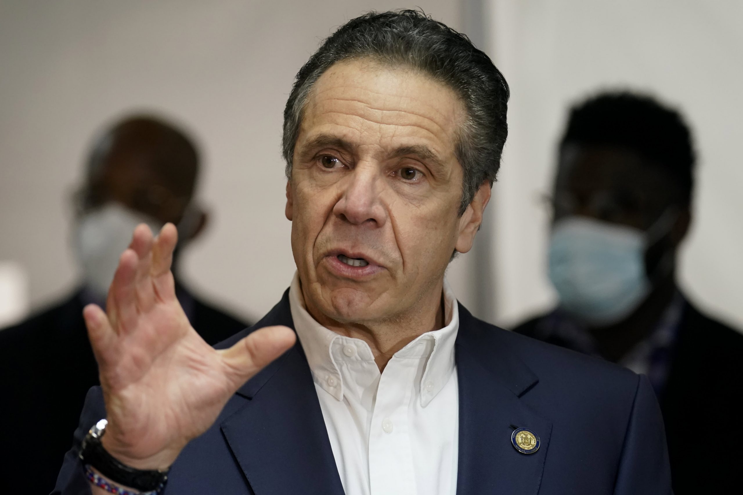 Cuomo ducks media again as sexual harassment scandal rages, talks Covid and baseball instead