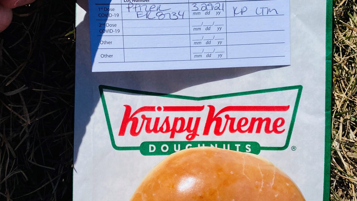 COVID-19 vaccine freebies such as gift cards, Krispy Kreme donuts: Are they a good or bad way to encourage shots?