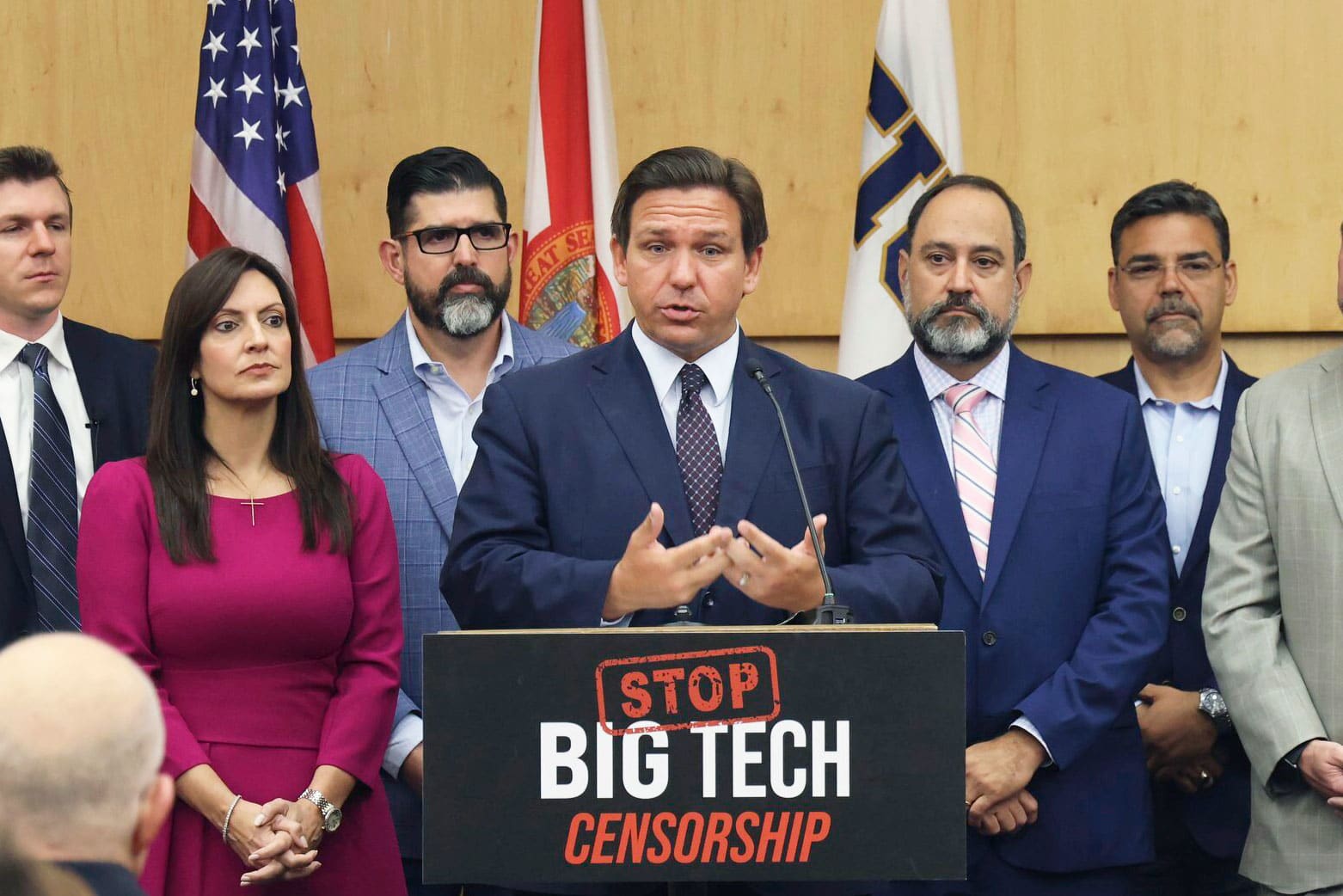 Florida governor signs ban on 'deplatforming' by tech companies