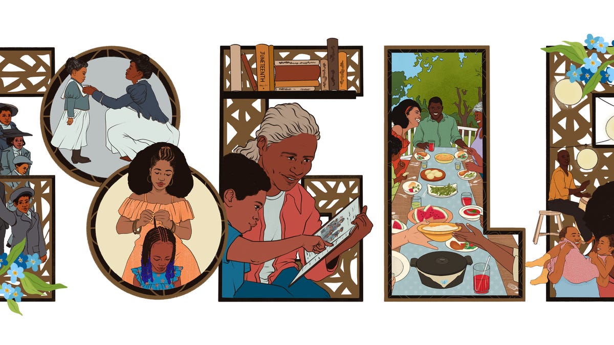 Google Doodle honors Black artistic contributions on Juneteenth