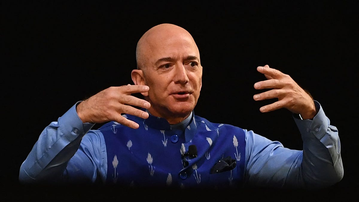 Jeff Bezos is stepping down as CEO. How rich did Amazon make him?